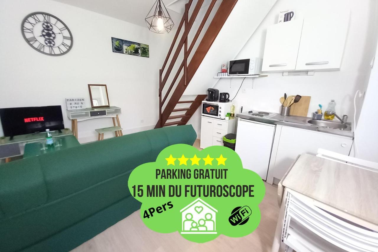 Pari57bis - T2 Meubles Entre Centre Et Futuroscope A 15min - Chu - Cci A 5 Min Poitiers