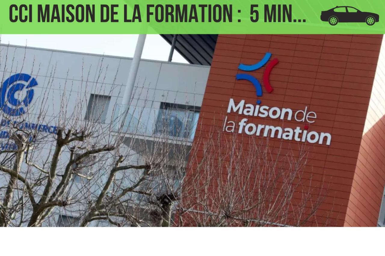 Pari57bis - T2 Meubles Entre Centre Et Futuroscope A 15min - Chu - Cci A 5 Min Appartement *